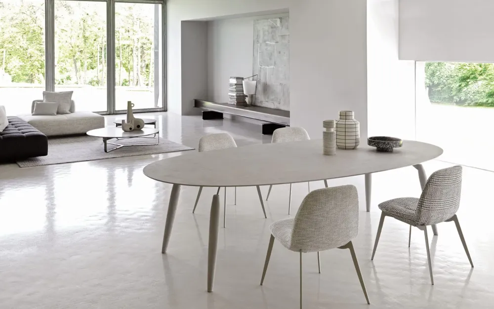 Flou Sedia modello Briscola senza braccioli di- Sedie