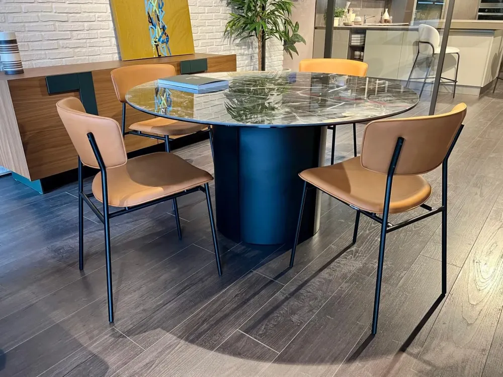 Sedia modello Fifties fissa di^Calligaris Best