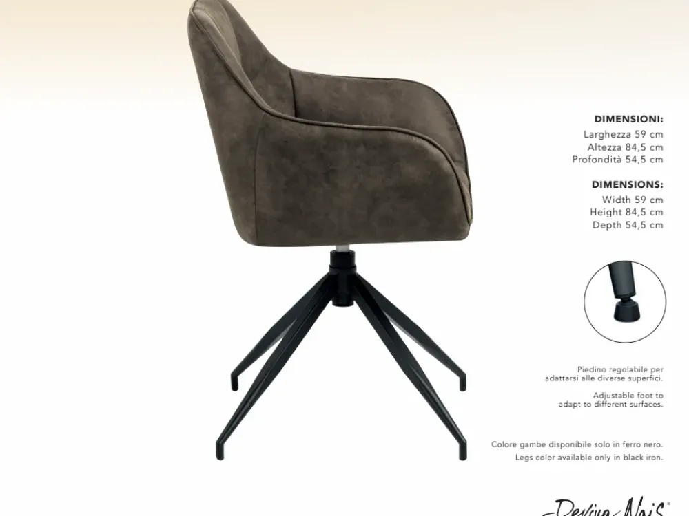 Sedia modello James di : contatta il venditore per scoprire il prezzo^Devina Nais Discount