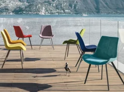 Outlet Sedia modello Malaga senza braccioli di Sedie