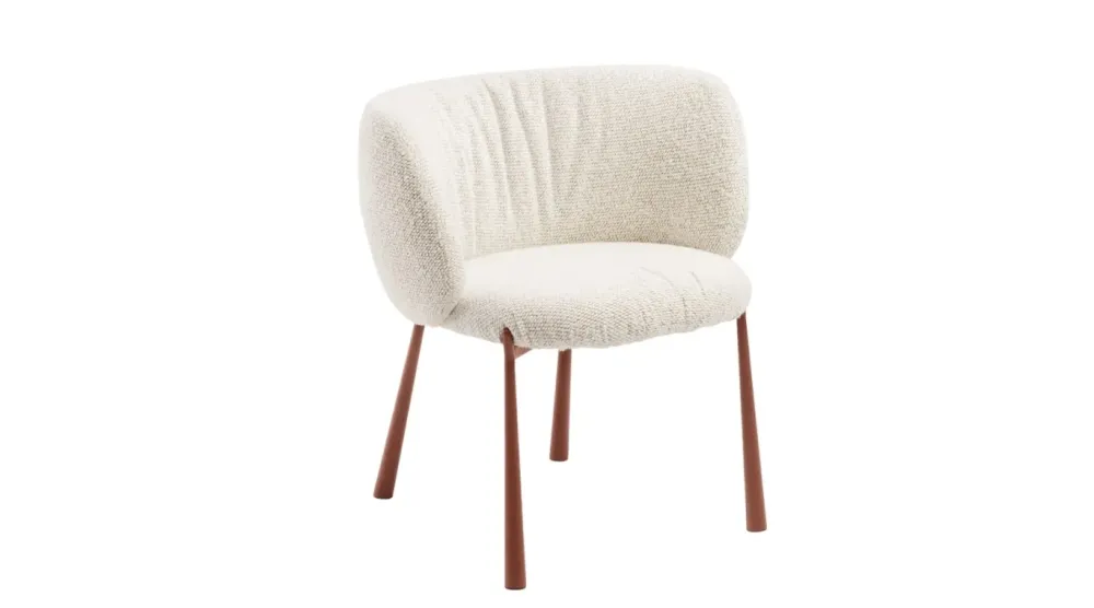 Sedia modello Mys con schienale medio di^MIDJ