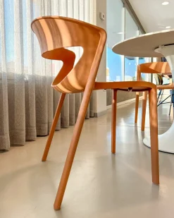 Sedia modello Sedia kikka caramello a marchio scontata del 16%^Kastel New