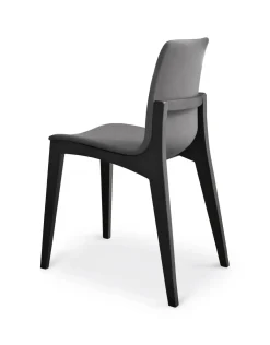 Sedia modello Sedia legno laccato sedile plastica a marchio scontata del 73%^Mobilia Web Outlet