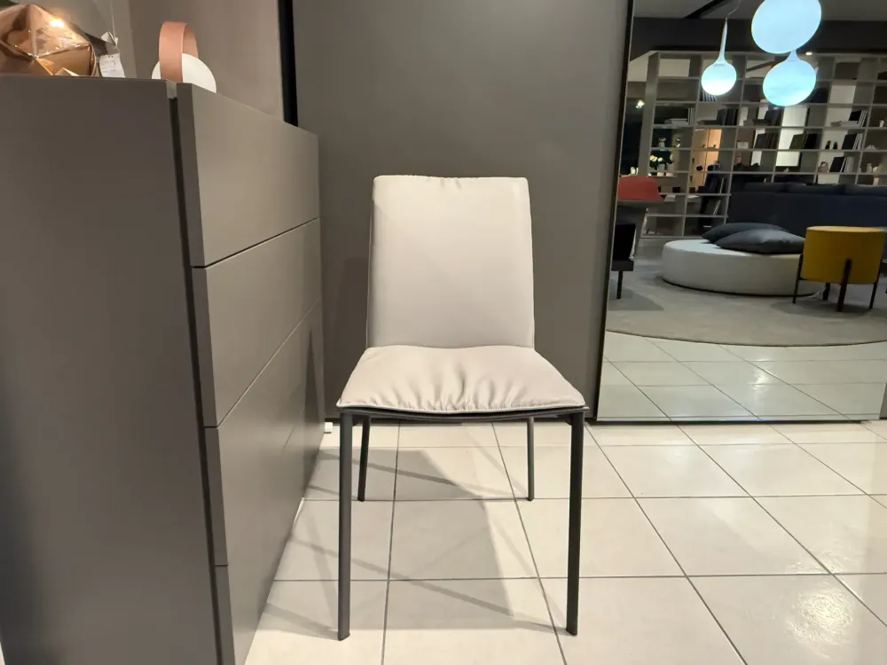 New Sedia modello Set 4 sedie rita fissa di Sedie