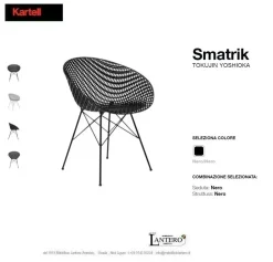 Kartell Sedia modello Smatrik   a marchio scontata del 31%- Sedie
