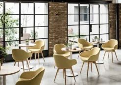 MIDJ Sedia modello Sonny tessuto poltroncina di- Sedie