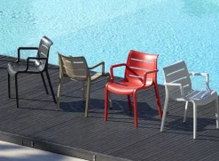 Scab Sedia modello Sunset con braccioli di a prezzo riservato- Sedie