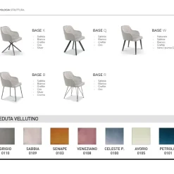 Sedia modello Tiffany da soggiorno di -30%^Abitare Interior Online