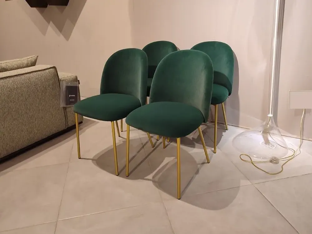 Connubia Sedia modello Tuka con schienale medio di- Sedie