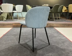 Zamagna Sedia Mood da cucina realizzata in tessuto scontata del 60%- Sedie