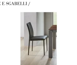Bontempi Sedia Nata , schienale alto, prezzo Outlet.- Sedie