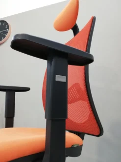 Collezione esclusiva Sedia operativa in altro Operativa ergonomica qtre + 2 sedie attesa  a marchio in offerta- Arredo Ufficio