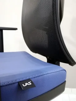 Clearance Sedia operativa in ecopelle Ciak rete con poggiatesta con forte sconto Arredo Ufficio