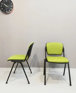 Sale Sedia operativa Mask schienale alto + 2 sedie attesa in ecopelle a prezzo Outlet Arredo Ufficio