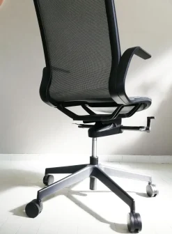 Las Mobili Sedia operativa modello Direzionale trama + 2 sedie slitta in OFFERTA OUTLET- Arredo Ufficio