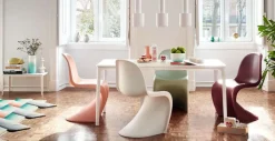 Discount Sedia Panton chair  da soggiorno realizzata in plastica scontata del 18% Sedie