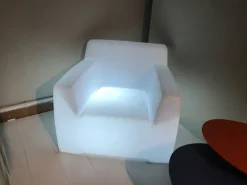 Online Sedia per l'esterno modello Inout 101l con illuminazione in Offerta Outlet Sedie Da Giardino