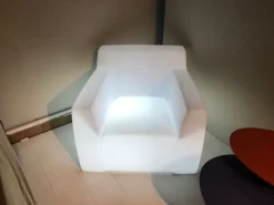 Online Sedia per l'esterno modello Inout 101l con illuminazione in Offerta Outlet Sedie Da Giardino