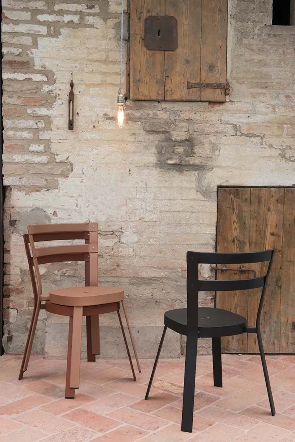 Outlet Sedia per l'esterno modello Thor a prezzo scontato Sedie Da Giardino