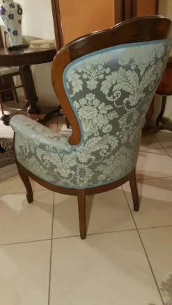 Collezione esclusiva Sedia Poltroncina alla voltaire a prezzo scontato- Sedie