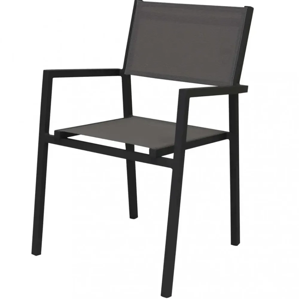 New Sedia Poltroncina avana antracite cosma per l'esterno a marchio in offerta Sedie Da Giardino