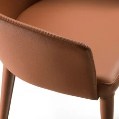 Sale Sedia poltroncina Italia pelle luxury a prezzo Outlet Sedie