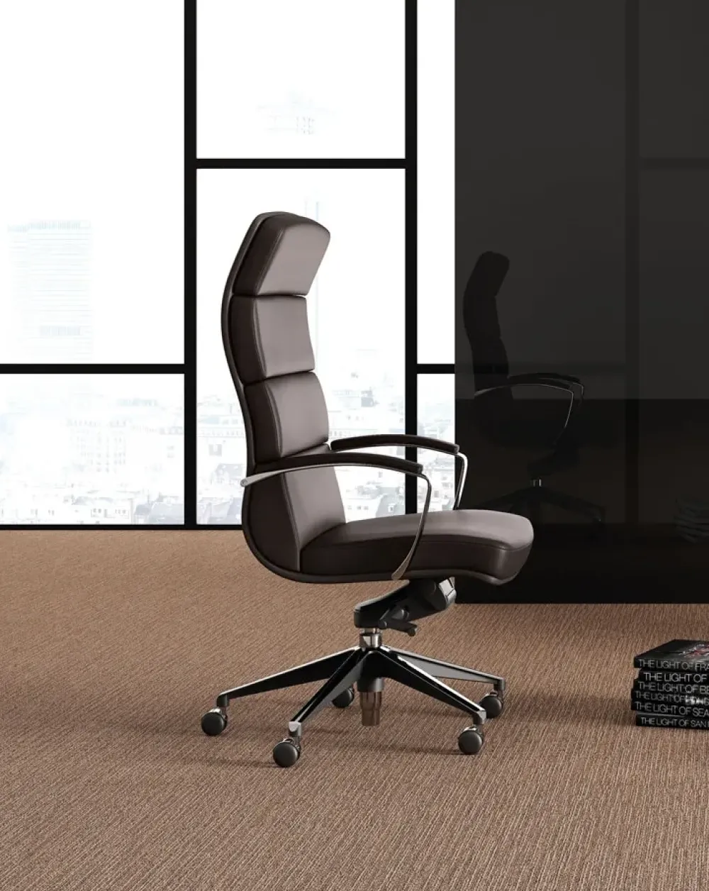 Sedia Scena per ufficio realizzata in pelle scontata del 30%^Las Mobili Best