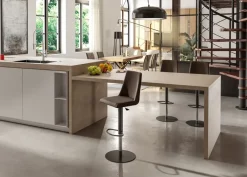 Sale Sedia Seattle sg da cucina realizzata in ecopelle scontata del 45% Sedie