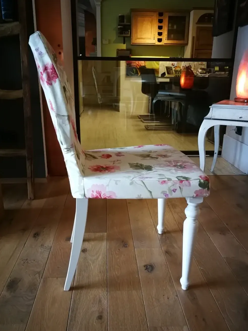 Sedia Sedia in legno rivestita in stoffa di in OFFERTA OUTLET -66%^Callesella New