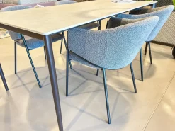 Stones Sedia Sedia medea grigia SCONTATA a PREZZI OUTLET- Sedie