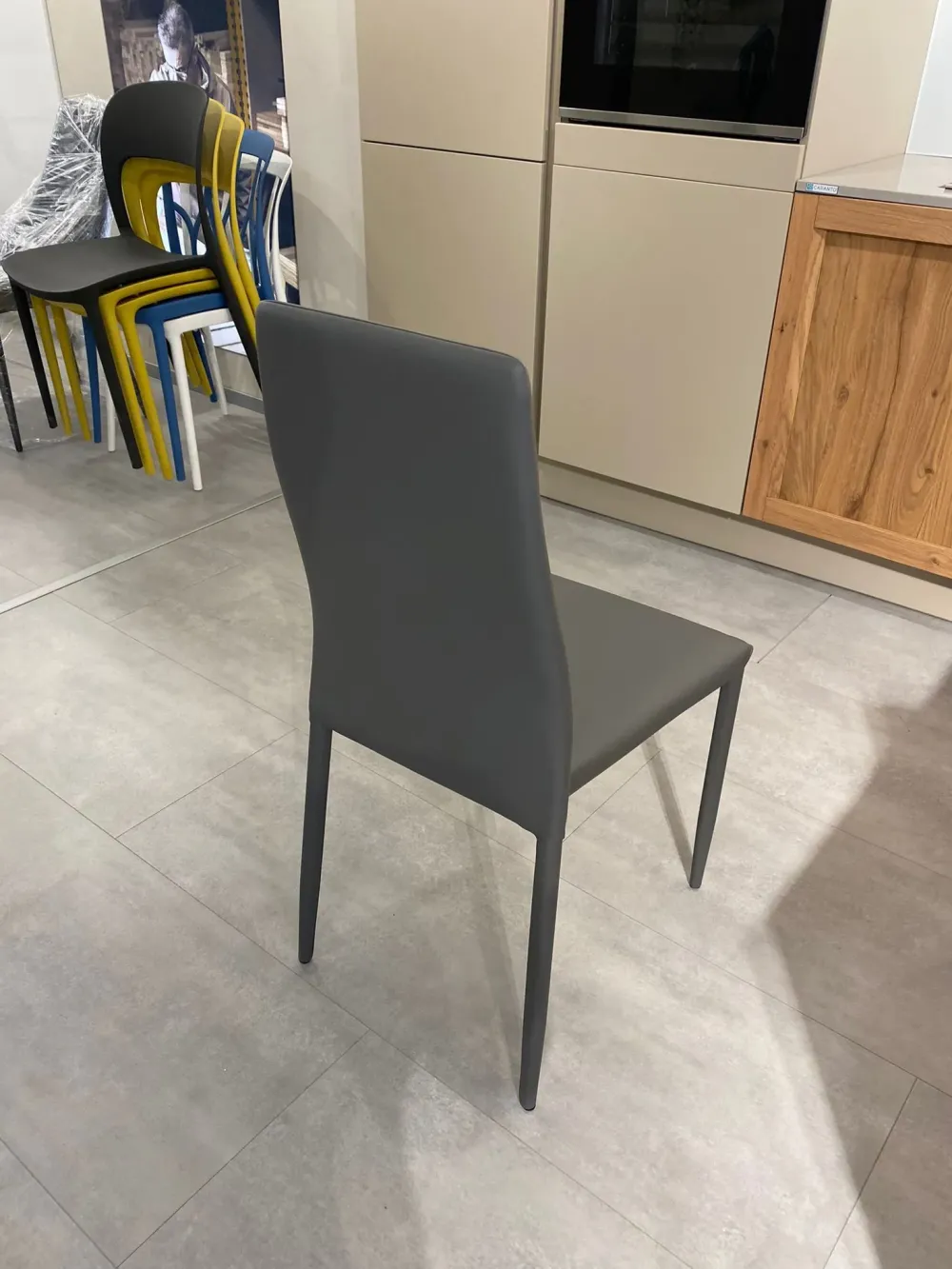 Sedia senza braccioli Alba a prezzo scontato^Artigianale Sale