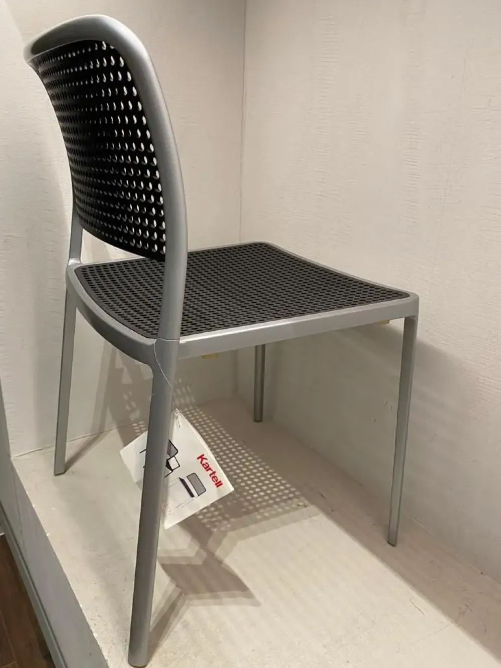 Outlet Sedia senza braccioli Audrey nera a prezzo scontato Sedie