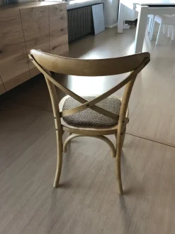 Sale Sedia senza braccioli Country di a prezzo Outlet Sedie