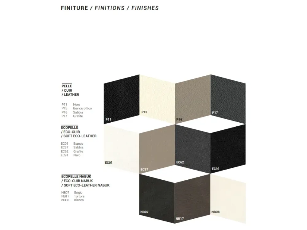 Sedia senza braccioli Drop a prezzo scontato^Altacom Online