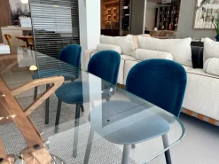 Sedia senza braccioli Dua di a prezzo ribassato^Kristalia