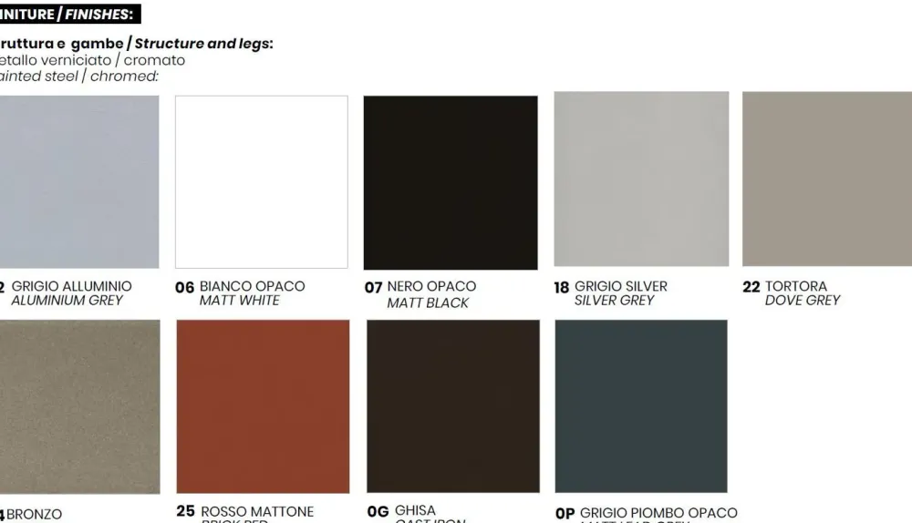 Discount Sedia senza braccioli Eva 4 a prezzo scontato Sedie