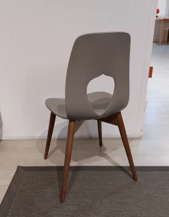 Sedia senza braccioli Hole wood  di in Offerta Outlet^Tonin Casa Online