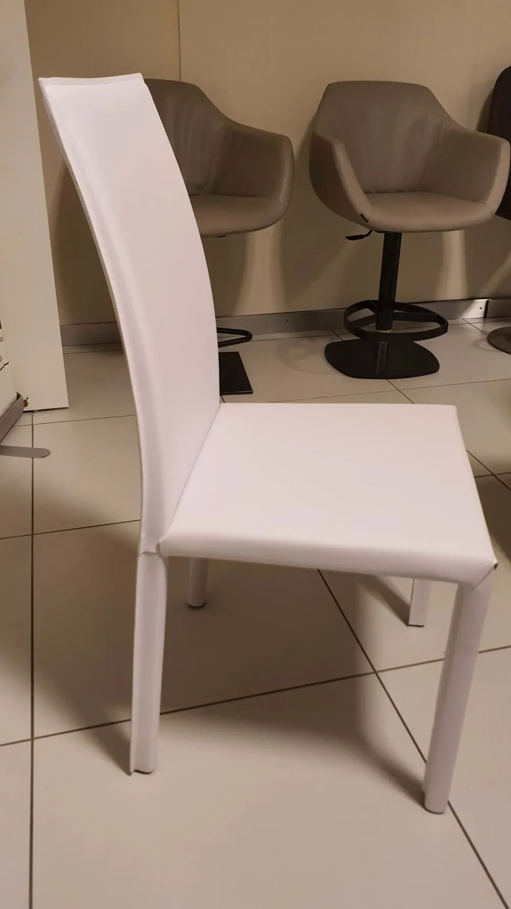 Online Sedia senza braccioli Inn bianca di a prezzo scontato Sedie