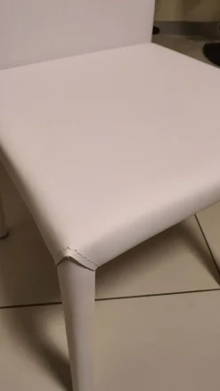 Online Sedia senza braccioli Inn bianca di a prezzo scontato Sedie