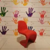 Sedia senza braccioli Panton junior rossa Vitra in Offerta Outlet^Collezione esclusiva Best