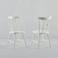 Sedia senza braccioli Paulina di a prezzo scontato^Dialma Brown Clearance