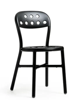 Best Sedia senza braccioli Sedia pipe nero lucido  magios di a prezzo scontato Sedie