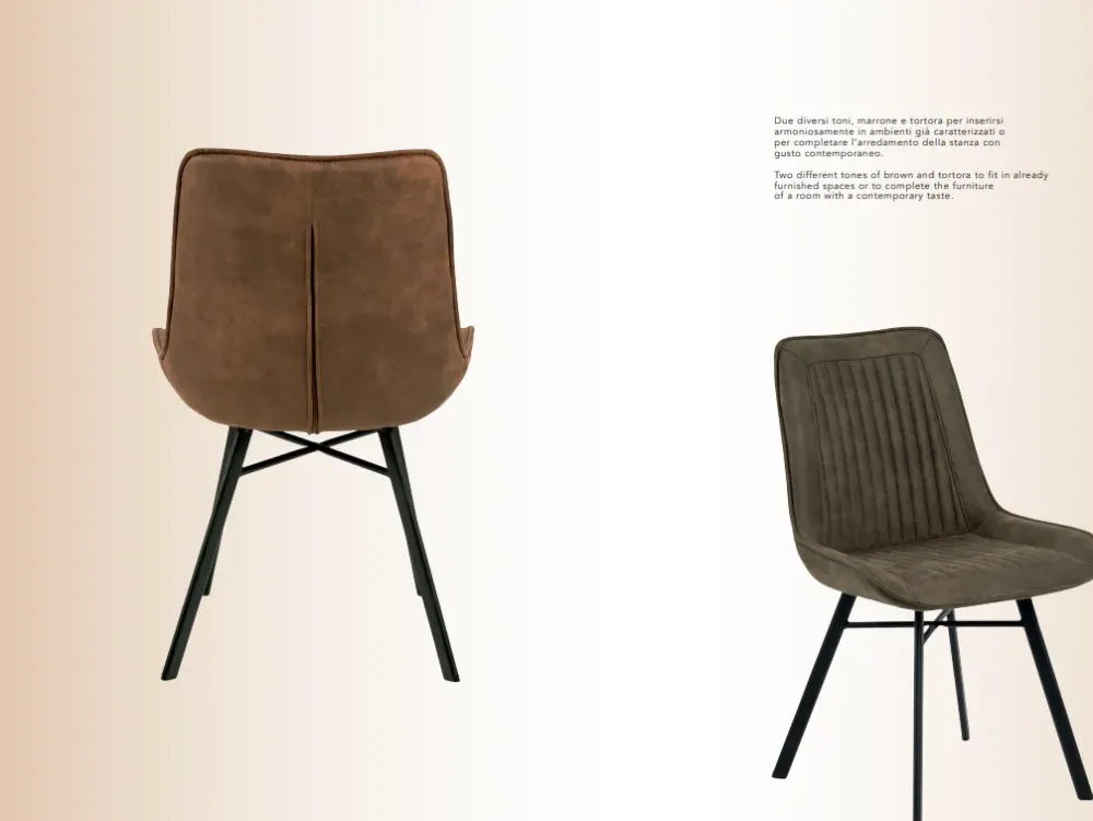 Sedia senza braccioli Sixty a prezzo scontato Sedie