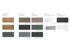 FGF Mobili Sedia senza braccioli Talya in Offerta Outlet- Sedie