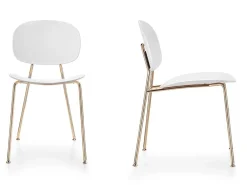 Infiniti Sedia senza braccioli Tondina pop a prezzo scontato- Sedie