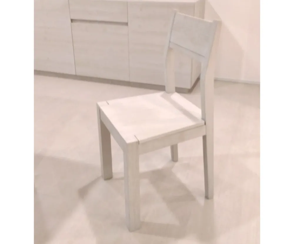 Fratelli Mirandola Sedia senza braccioli Wood Mirandola a prezzo ribassato- Sedie