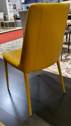 Online Sedia Sofia gialla con un ribasso vantaggioso Sedie