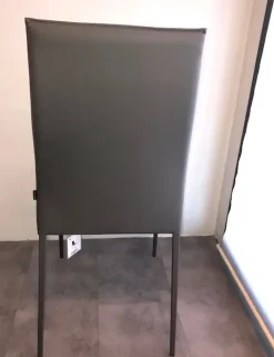 Discount Sedia Tai - eco pelle antracite   a prezzo scontato Sedie