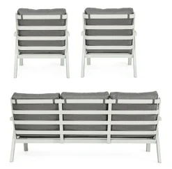 Bizzotto Set completo da giardino Salotto truman a prezzo Outlet- Set Da Giardino