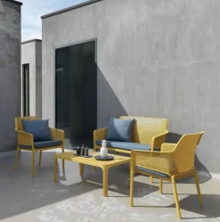 Sedie Brianza Set completo per l'esterno Net in Offerta Outlet- Set Da Giardino